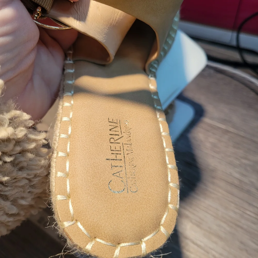 Catherine Malandrino NEW Espadrille Wedge Sandals Size‎ 10